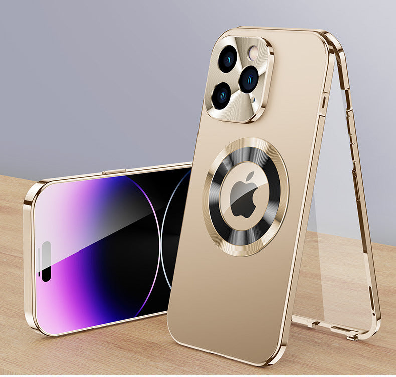 覗き見防止磁気スマホケース