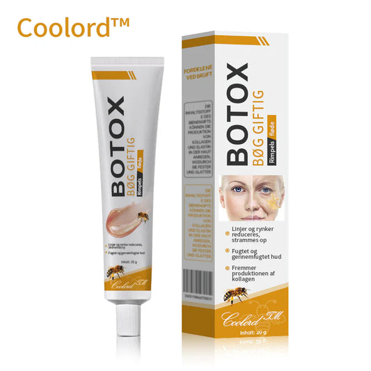 プロモーション最終日：70%オフ – 蜂毒配合Coolord™ボトックスしわスムージングクリーム