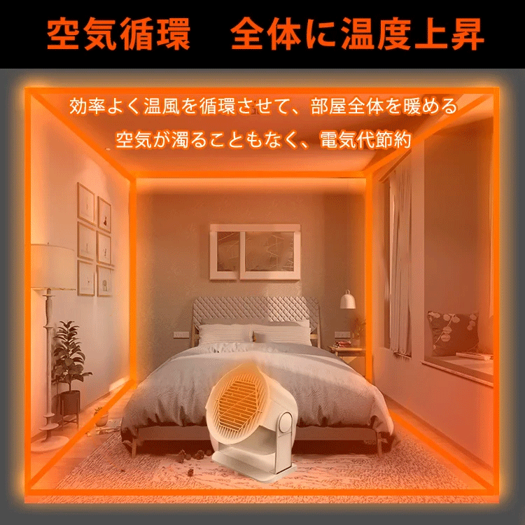 家庭用ファンヒーター